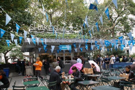 Shake Shack at Madison Square Park, New York