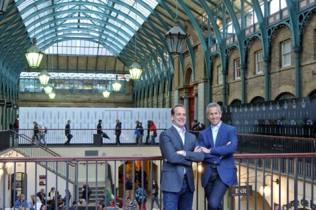 Danny Meyer and Randy Garutti in Covent Garden this week