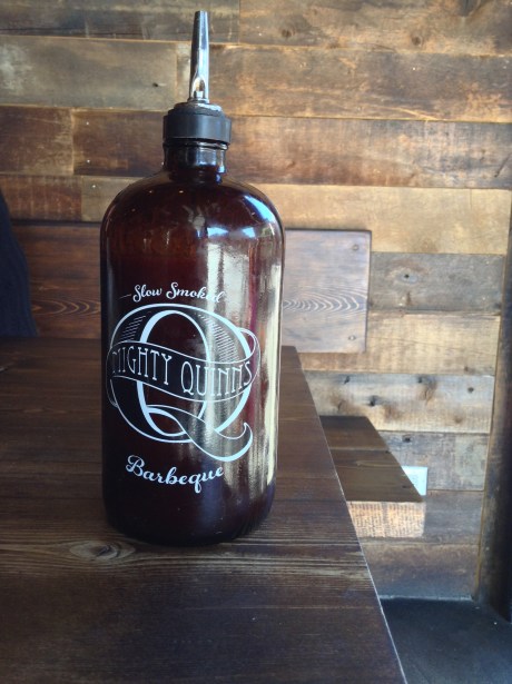 The obligatory signature sauce