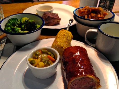 Spot the measly beef short rib at the back